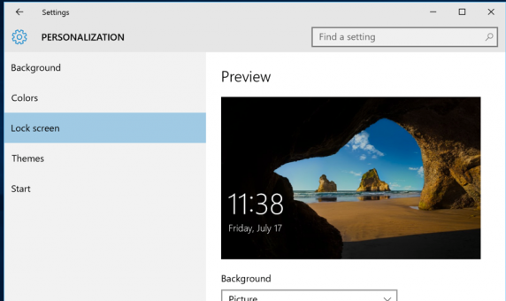 Hướng dẫn cài đặt màn hình khóa Lock Screen trên windows 10